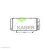 KAGER 31-0925 Radiator, engine cooling